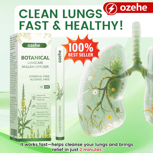 Breathe Easier Instantly: The Ultimate Botanical LungCare Diffuser
