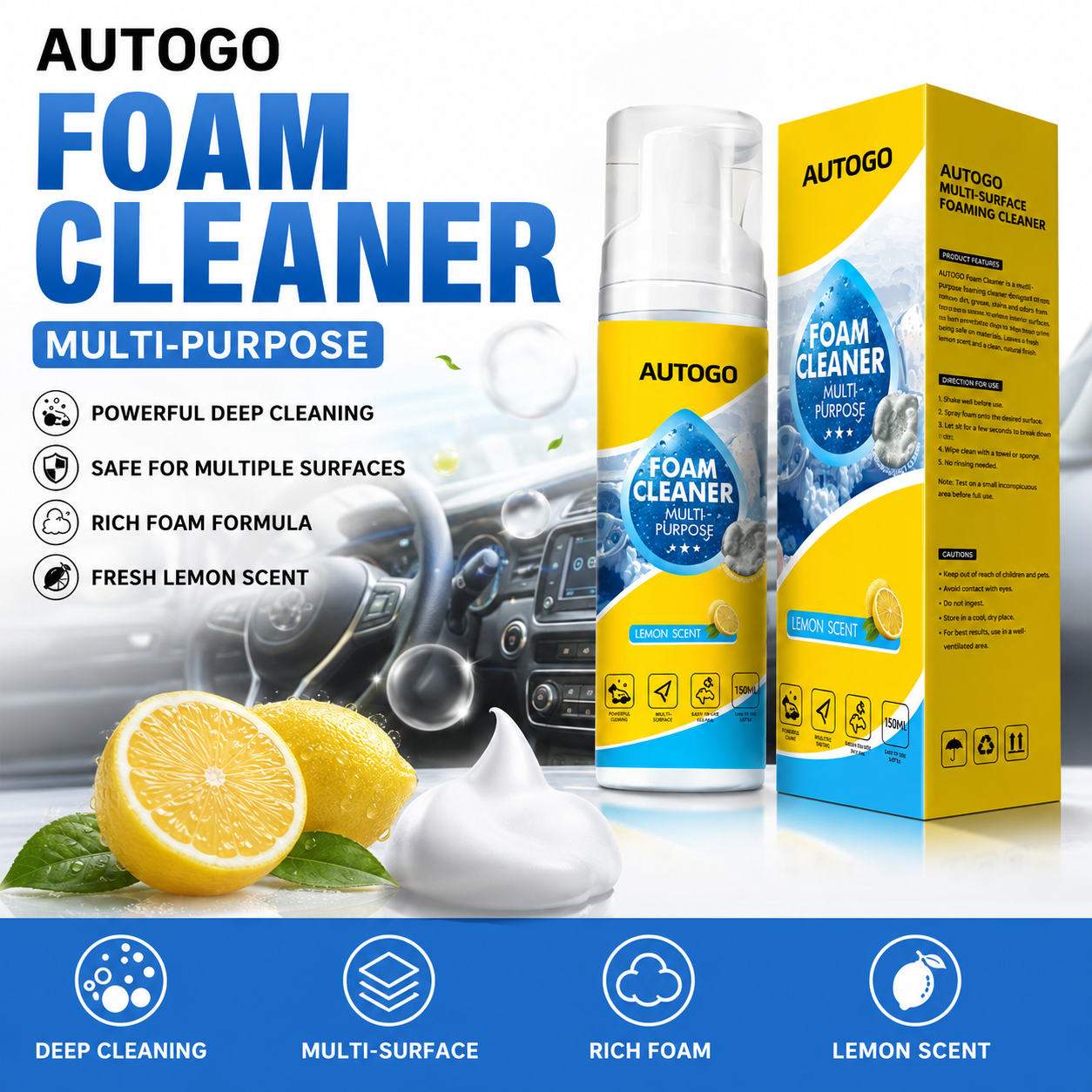 he Ultimate Stain-Melting Foam Cleaner