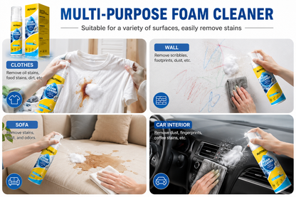 he Ultimate Stain-Melting Foam Cleaner