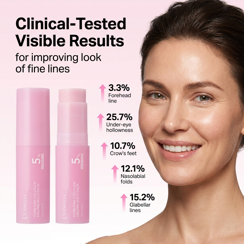 Pink Collagen Plumping Multi Balm – Firm, Smooth & Youthful Skin